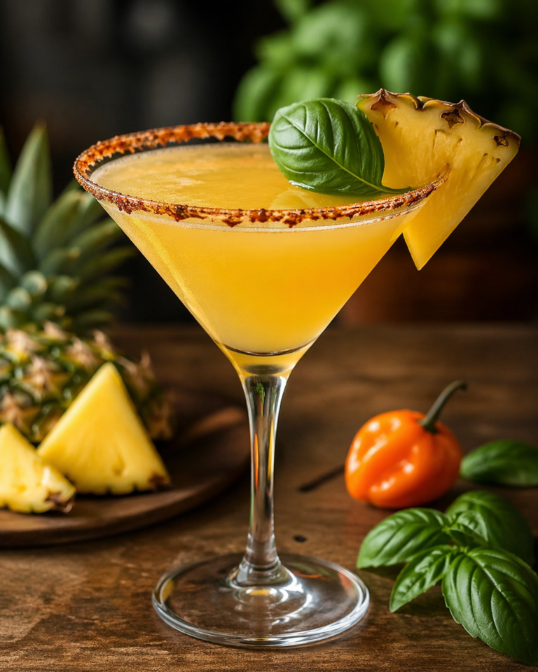Pineapple Habanero Martini